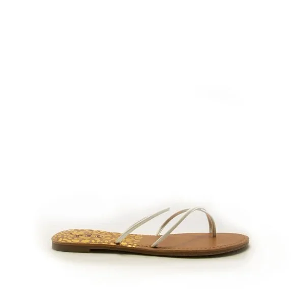 White Designer Sandals - Picture 3 of 4